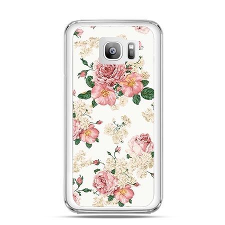 Etui na telefon Galaxy S7 Edge polne kwiaty