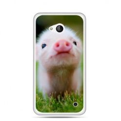 Etui na telefon Nokia Lumia 550 świnka