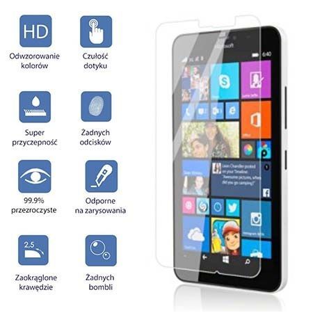 Nokia Lumia 550 hartowane szkło ochronne na ekran 9h