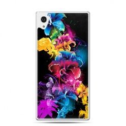 Etui na telefon Sony Xperia XA - kolorowe kwiaty
