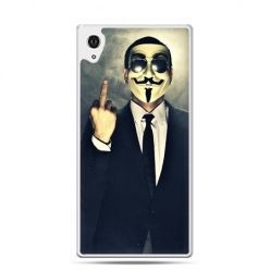Etui na telefon Sony Xperia XA - Anonimus Fuck You