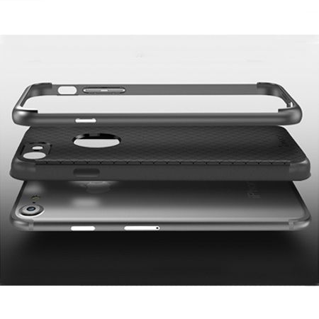 Etui na iPhone 7 bumper Neo - srebrny.