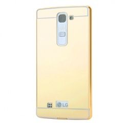 Mirror bumper case na LG G4c - Złoty
