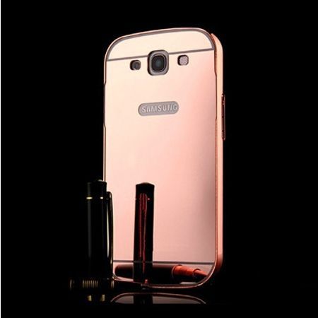 Mirror bumper case na Galaxy S3 - Rose Gold