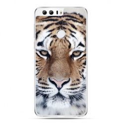 Etui na Huawei Honor 8 - śnieżny tygrys