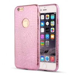 iPhone 6 / 6s silikonowe etui Skin Pattern - różowy. PROMOCJA!!!