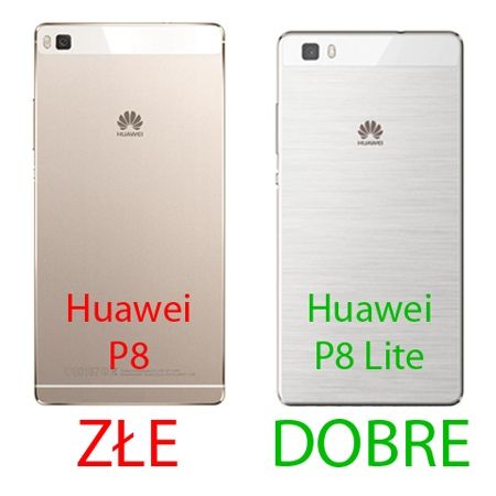 Etui na Huawei P8 Lite mirror - lustro silikonowe lustrzane TPU - złote.