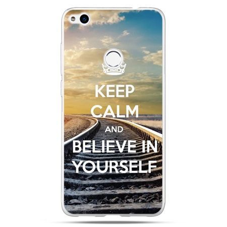 Etui na Huawei P9 Lite 2017 - Keep Calm and Believe in Yourself
