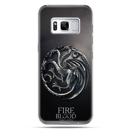 Etui na telefon Samsung Galaxy S8 - Gra o Tron Targaryen house herb