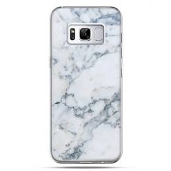 Etui na telefon Samsung Galaxy S8 - biały marmur