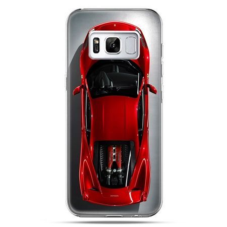 Etui na telefon Samsung Galaxy S8 - czerwone Ferrari