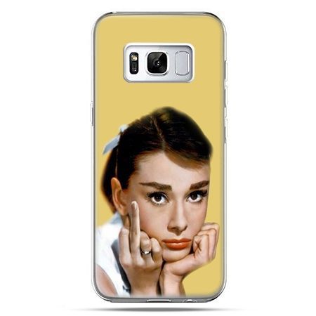 Etui na telefon Samsung Galaxy S8 - Audrey Hepburn Fuck You