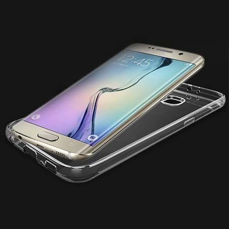Etui na Galaxy S6 Edge Plus silikonowe crystal clear - bezbarwne.
