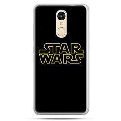 Etui na Xiaomi Redmi Note 4 - Star Wars złoty napis