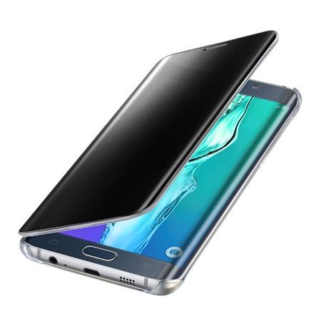 Etui na Galaxy A5 2017 Flip Clear View z klapką - czarny.