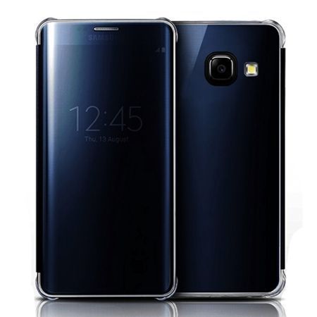 Etui na Samsung Galaxy A5 2017 Flip Clear View z klapką - granatowy.