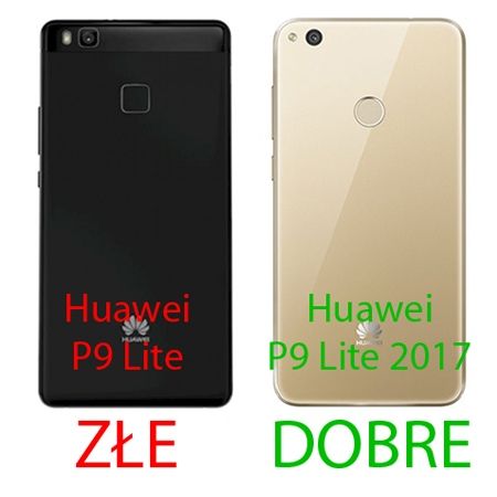 Huawei P9 Lite 2017 etui Flip Quick View z klapką dwa okienka - czarny.