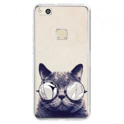 Etui na telefon Huawei P10 Lite - kot w okularach