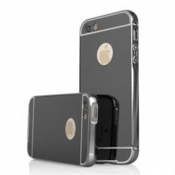 Mirror bumper case na iPhone 5 / 5s - Czarny.