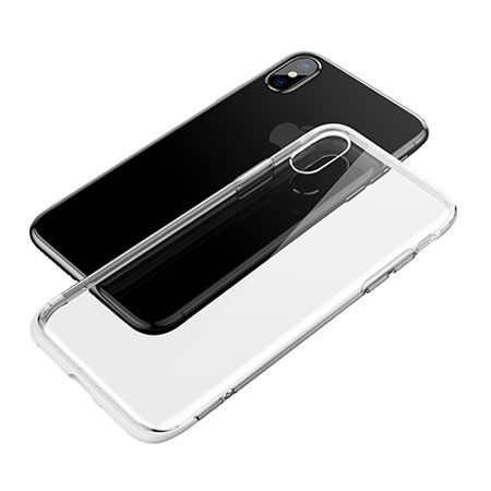 Etui na iPhone X silikonowe, przezroczyste crystal case.