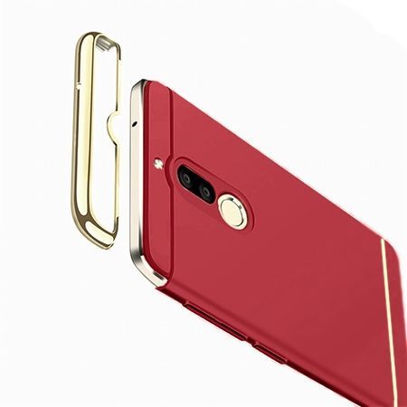 Etui na telefon Huawei Mate 10 Lite - Slim MattE Platynowane - Czerwony.