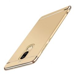 Etui na telefon Huawei Mate 10 Lite - Slim MattE Platynowane - Złoty.