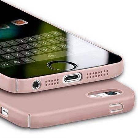 Etui na telefon iPhone 5 / 5s - Slim MattE - Różowy.