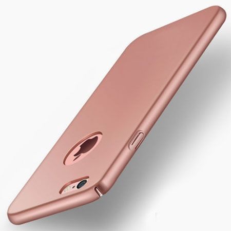 Etui na telefon iPhone 8 - Slim MattE - Różowy.
