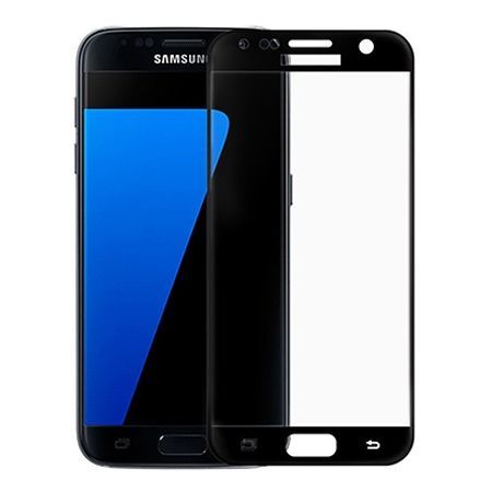 Hartowane szkło na cały ekran 3d Galaxy S7 - Czarny.