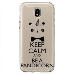 Etui na Samsung Galaxy J7 2017 - Keep Calm… Pandicorn.