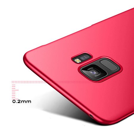 Etui na telefon Samsung Galaxy S9 - Slim MattE - Czerwony.