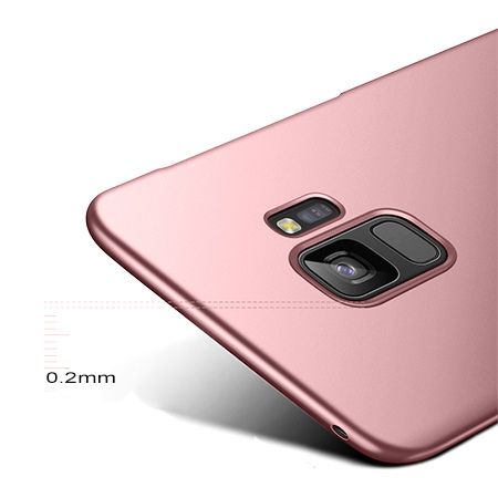 Etui na telefon Samsung Galaxy S9 - Slim MattE - Różowy.