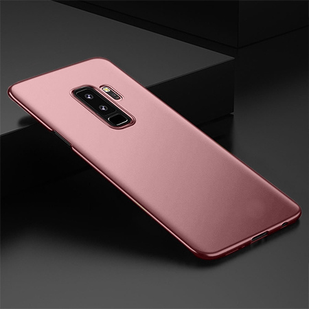 Etui na telefon Samsung Galaxy S9 Plus - Slim MattE - Różowy.