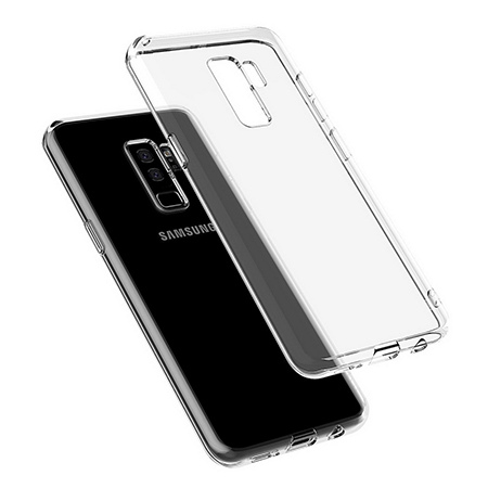 Etui na Samsung Galaxy S9 Plus - silikonowe, przezroczyste crystal case.