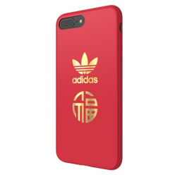 Etui Adidas na iPhone 7 Plus - Moulded Case Czerwony