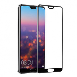 Huawei Honor 10 hartowane szkło 5D Full Glue - Czarny.