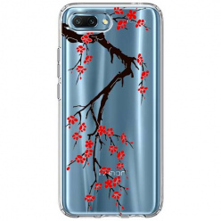 Etui na Huawei Honor 10 - Krzew kwitnącej wiśni.