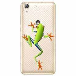 Etui na Huawei Y6 II - Zielona żabka.