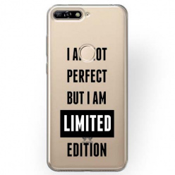 Etui na Huawei Y7 Prime 2018 - I Am not perfect…