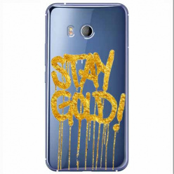Etui na HTC U11 - Stay Gold.