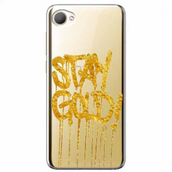 Etui na HTC Desire 12 - Stay Gold.