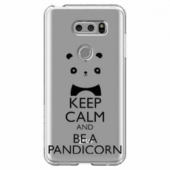 Etui na LG V30 - Keep Calm… Pandicorn.