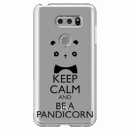 Etui na LG V30 - Keep Calm… Pandicorn.