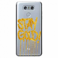 Etui na LG G6 - Stay Gold.