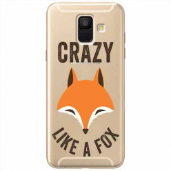Etui na Samsung Galaxy A6 2018 - Crazy like a fox.