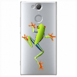 Etui na Sony Xperia XA2 - Zielona żabka.
