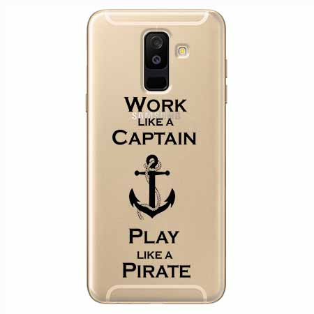 Etui na Samsung Galaxy A6 Plus 2018 - Work like a Captain…