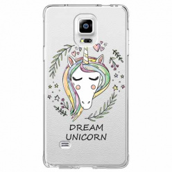 Etui na Samsung Galaxy Note 4 - Dream unicorn - Jednorożec.
