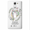 Etui na LG Spirit - Dream unicorn - Jednorożec.