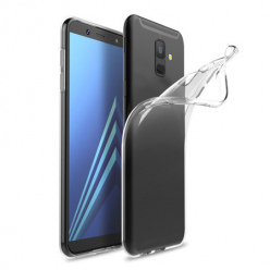 Etui na Samsung Galaxy A6 2018 - silikonowe, przezroczyste crystal case.